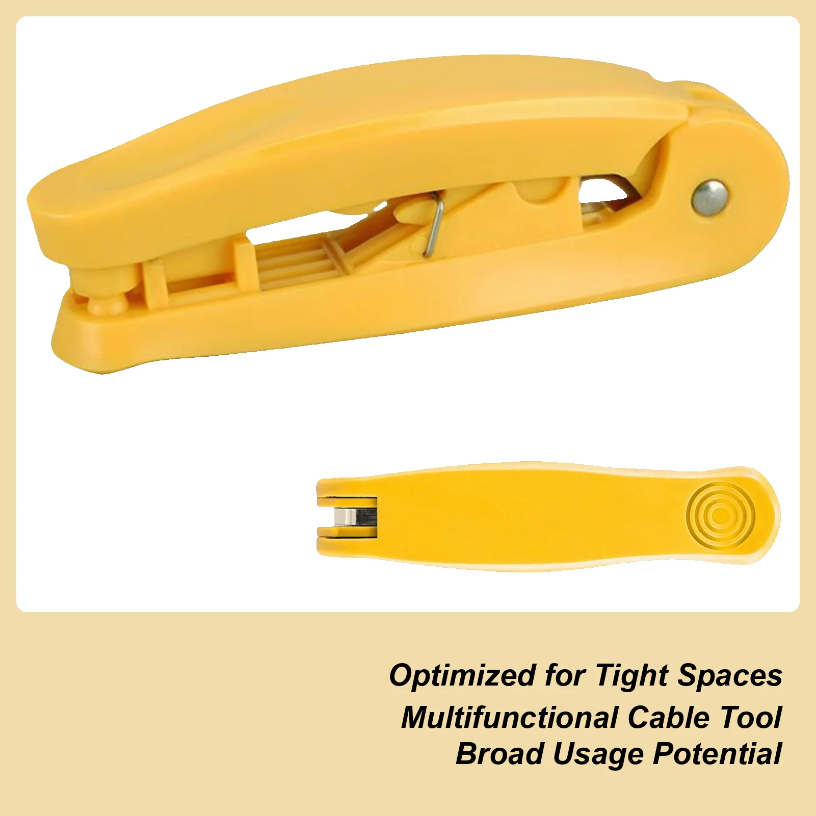 

For Computer Phone Telephone Cable Wire Stripper Tool Wire Stripping And Cutting Tool Pliers Portable Anti-Slip Punch Down