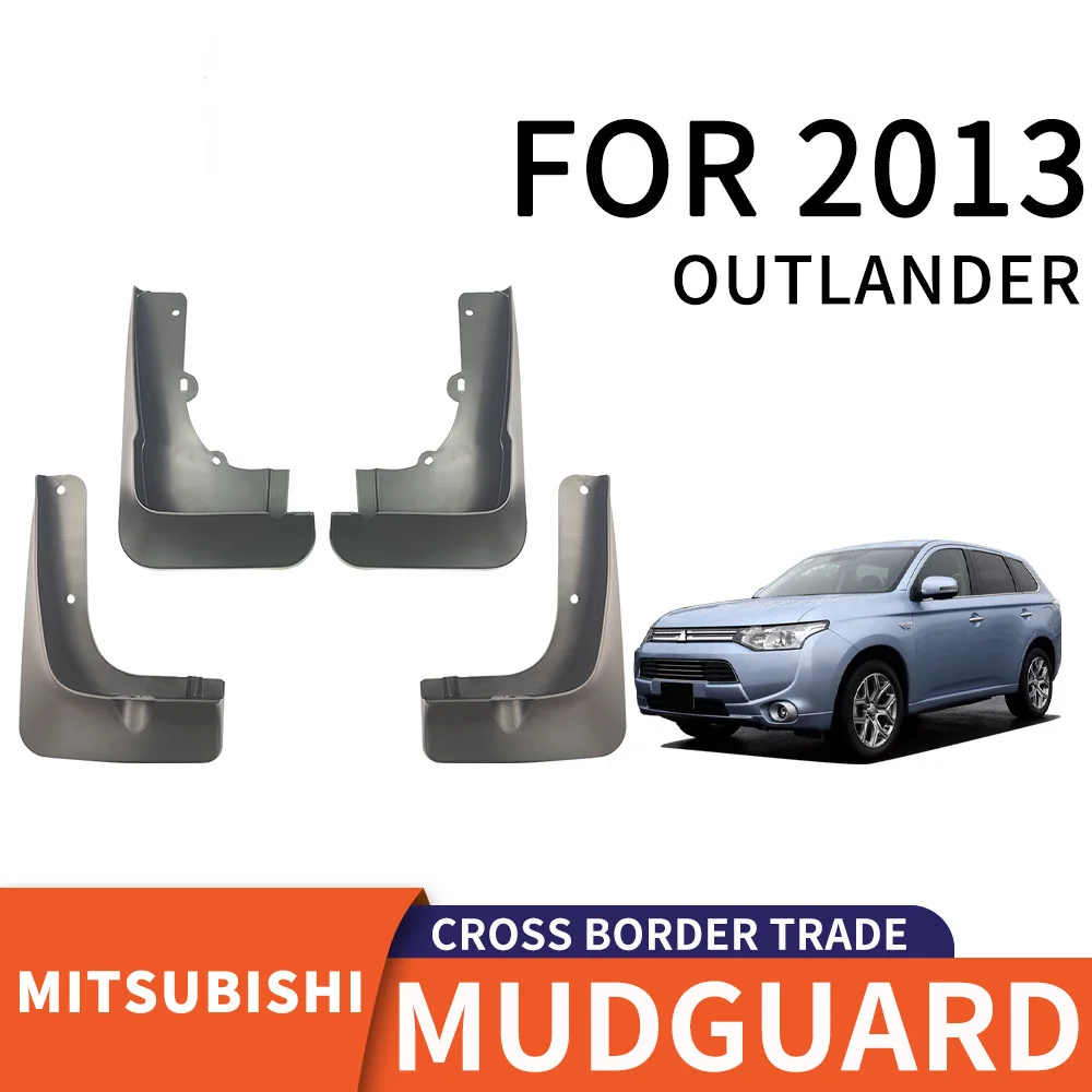 

For 2013 MITSUBISHI OUTLANDER mudguard Mudflaps Front Rear Flares Splash Guards Cover Car Accessoie