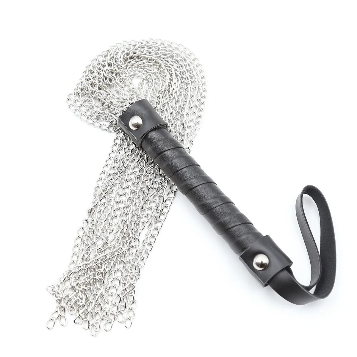 Bdsm Metal Chains Whip Flogger Ass Spanking Bondage Sex Toys For Couples Fetish Women And Men 2 Type Heavy Whip Adult Games view 6