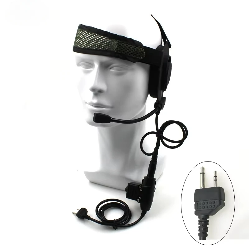 

Тактическая радиогарнитура Bowman Elite II с U94 Style PTT для Midland 2-контактная рация G6 G7 GXT550 GXT650 LXT80 LX