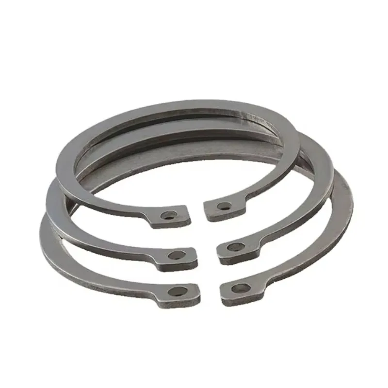 2026 Hot！ Custom Half Round Metal Open End C Shape or U Shape Pin Lock Clip Snap Retaining Washer for Shaft