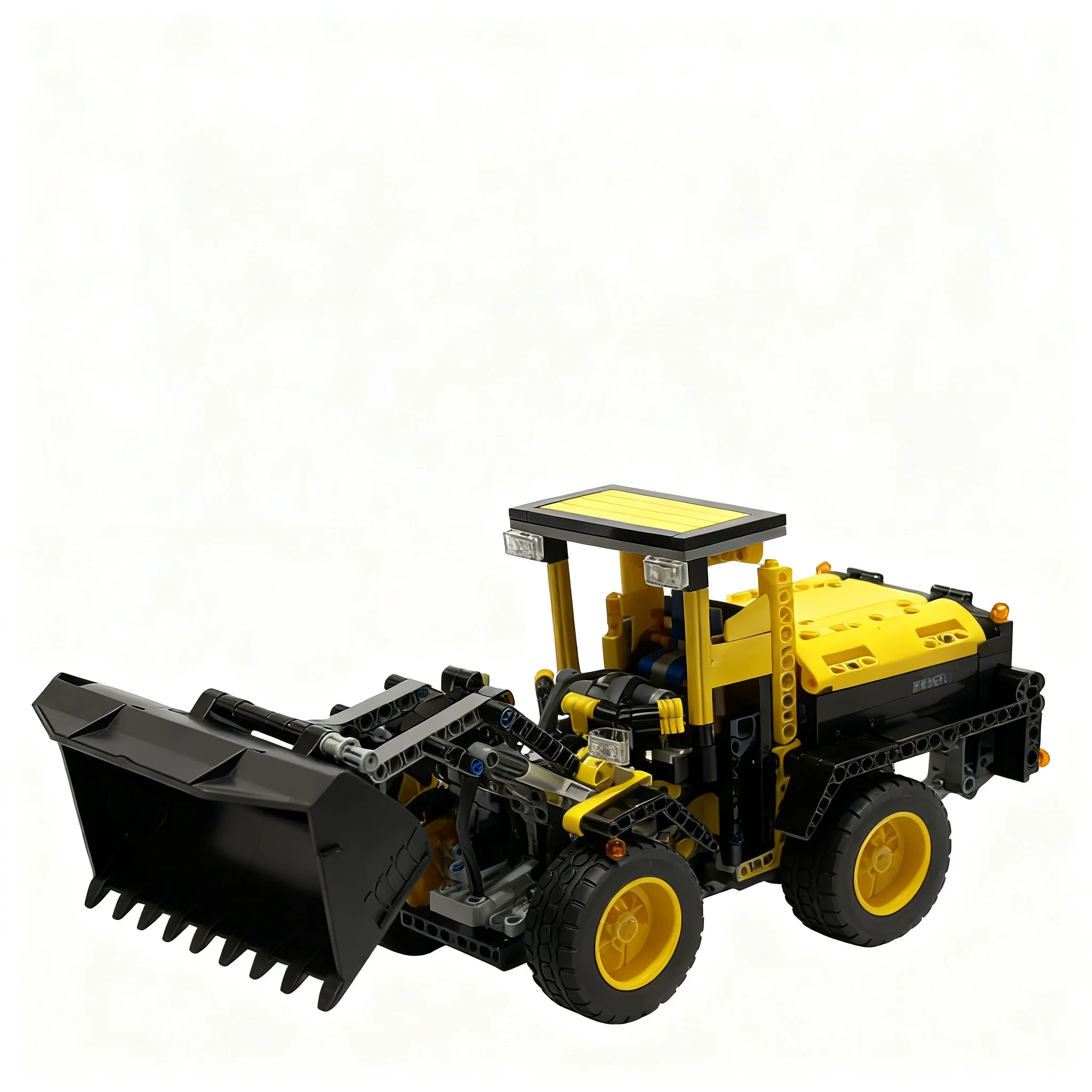 819pcs MOC Technical Modification Remote-Controlled Vovo L120 Wheel Loader Model Christmas Gift DIY Desktop Art