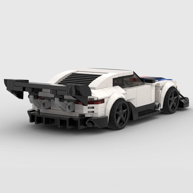 Speed Hypercar Model MOC Building Bricks Top Tier Sports Car M8 Modular Technology Gifts Holiday Toys Suit Assemble Display