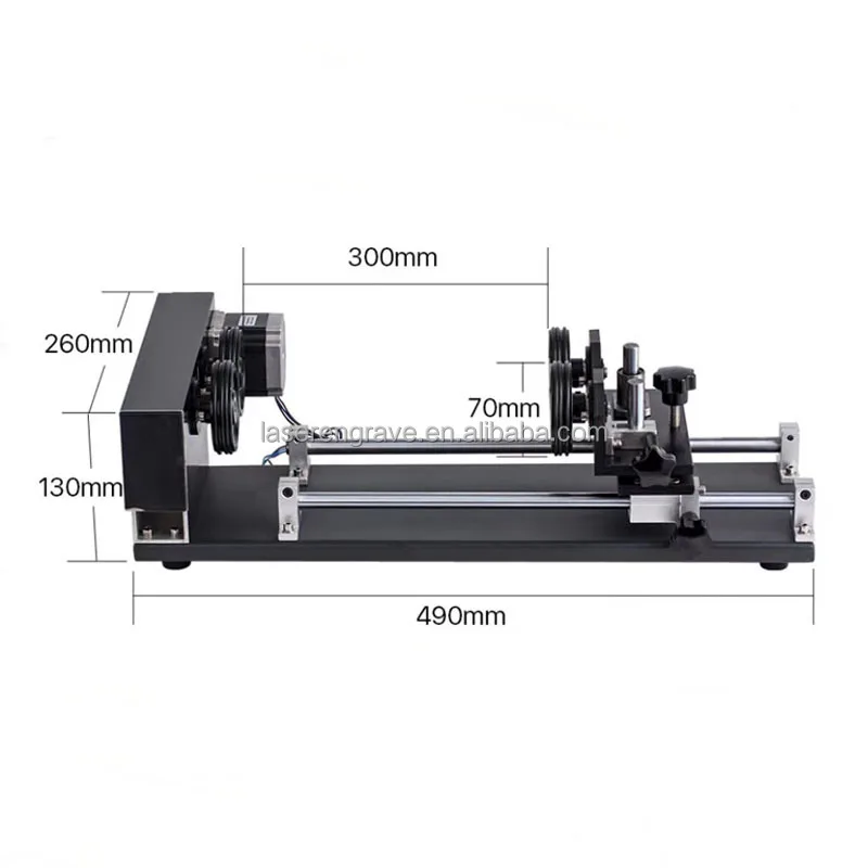 Four wheels rotary device of Co2   engraving cutting machine/   machine parts