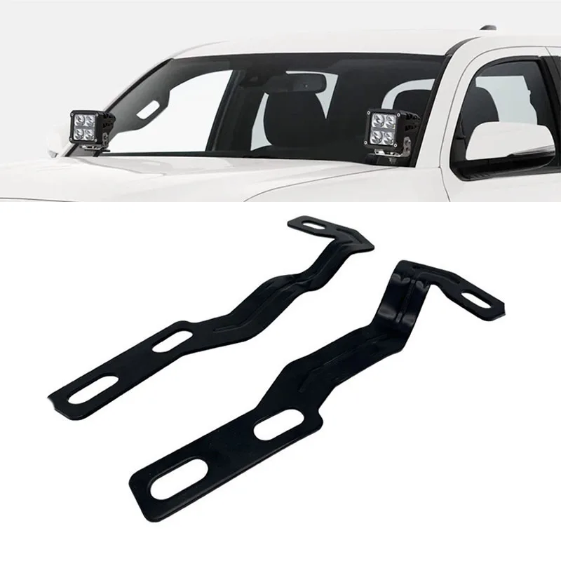 อุปกรณ์ตกแต่งรถยนต์ เหมาะสําหรับติดตั้งฝากระโปรง Toyota Tacoma 16-20 ขายึดสปอตไลท์แบบเสา