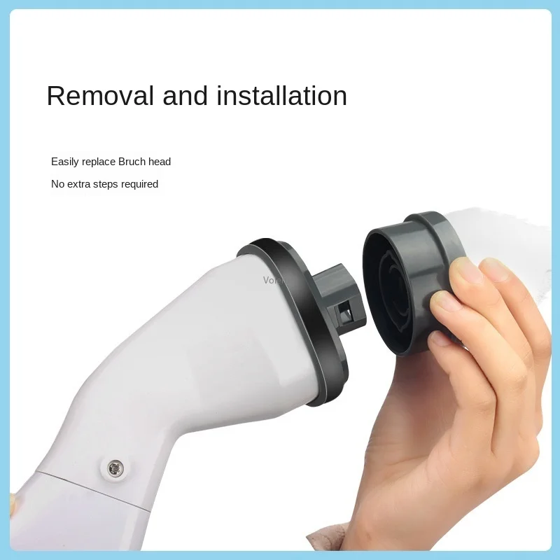 جديد شاومي المنزل الكهربائية تنظيف فرشاة قابلة للشحن الغسيل مع رؤساء انفصال فرشاة الحمام المطبخ المرحاض أداة نظيفة