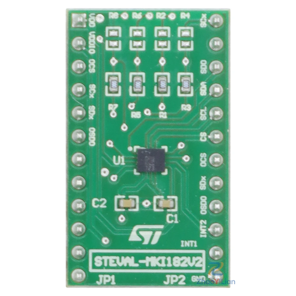 For STEVAL-MKI182V2 ST LSM6DSOX IMU Evaluation Board 6 Axis Accelerometer Gyroscope Sensor Demo Board