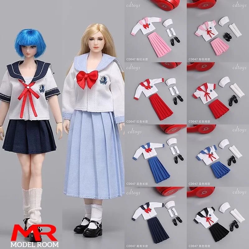 

cdtoys cd047 Масштаб 1/12 Костюм моряка для девочек JK Школьная форма Одежда Модель подходит для 6 дюймов Женский солдат Фигурка тела куклы