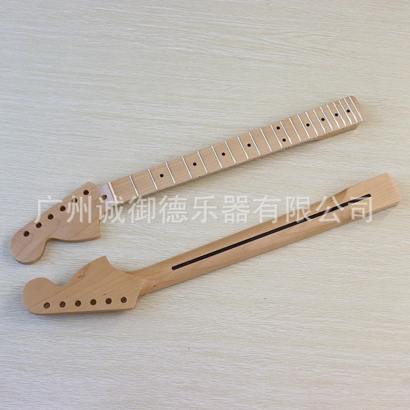 

Large Left Neck 6 String 22 Grade, Backhand Guitar Handle Natural Wood Matte Guitar Modified Diy Instrument Matc