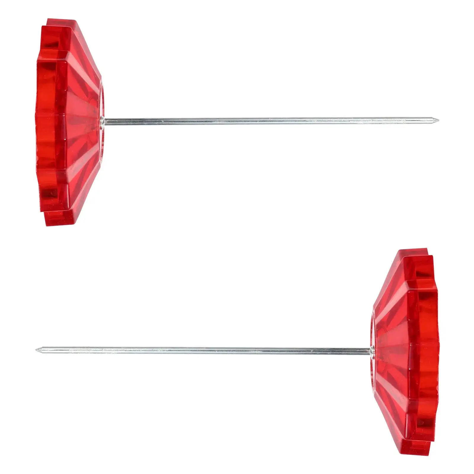 2 Pcs Bill Document Insertion Office Work Desk Receipt Holder Plastic Large Fork