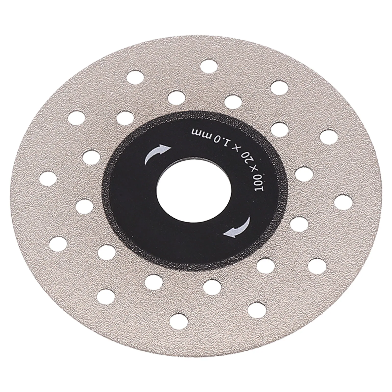 Aperture Mm Polishing Grinding Disc Diamond Saw Blade Cutting Dics 100*25*1.0mm Diamond Saw Blade Emery Grinding Disc Sliver