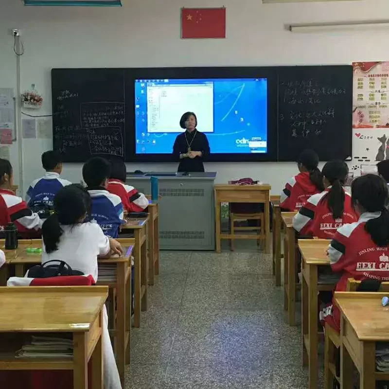 Tela LCD 4K para sala de aula de ensino 75 86 polegadas Touch Screen Interativo Smart Board Nano Blackboard