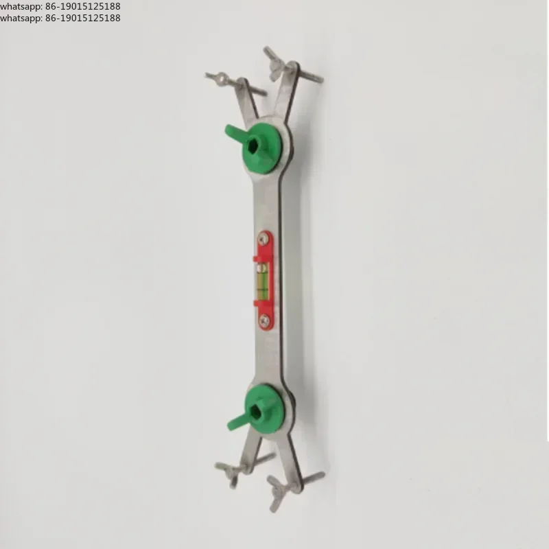 Shower Positioner Faucet Leveling Device Mixing Valve Holder Dual Bracket