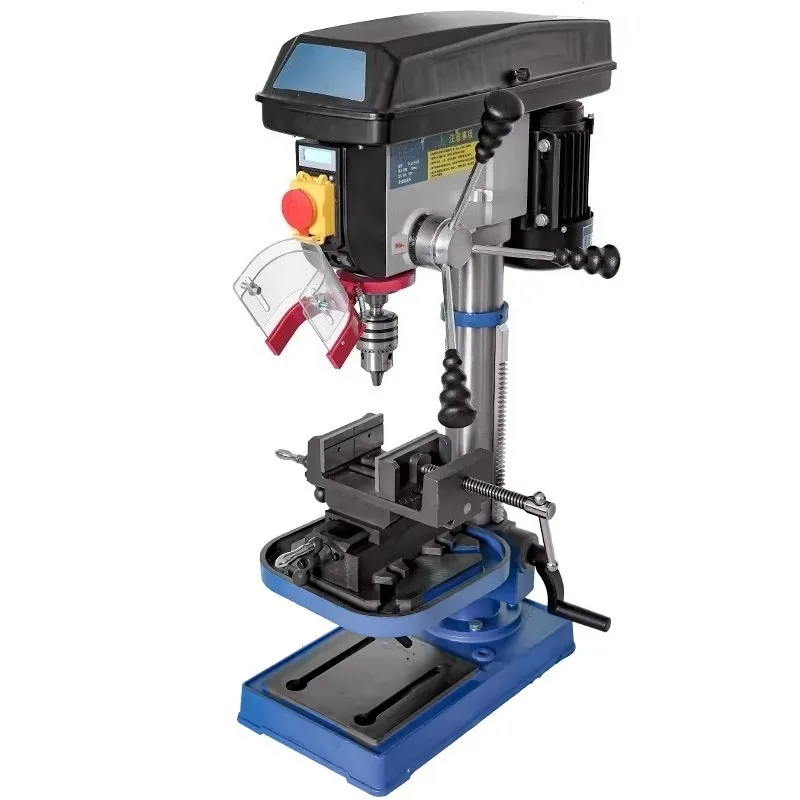

13-дюймовый сверлильный станок с переменной скоростью, 750 Вт, промышленный ручной деревянный вертикальный рабочий стол, инструмент для нарезания резьбы