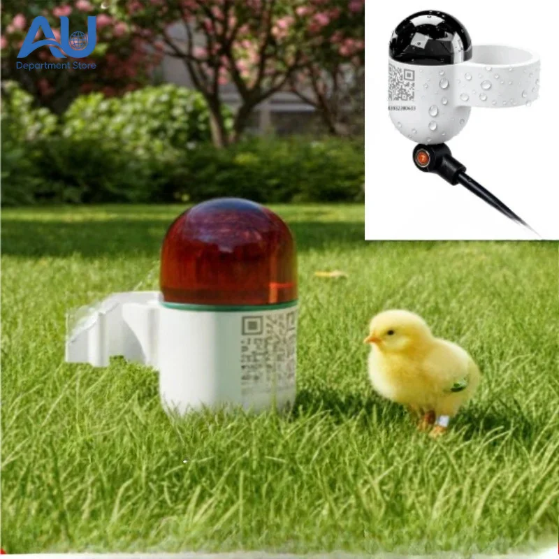 Mini Real-Time GPS  Locator Waterproof Pigeon Ring 4G Network GSM Android IOS Trajectory Locator Made Durable Plastic LBS