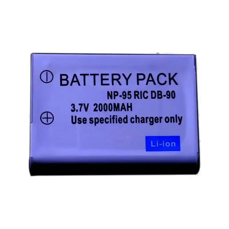 بطارية الكاميرا NP-95 2000Mah لـ Fujifilm Finepix F30 F31fd Real 3D W1 X-S1 X100 X100s Ricoh Gxr #3