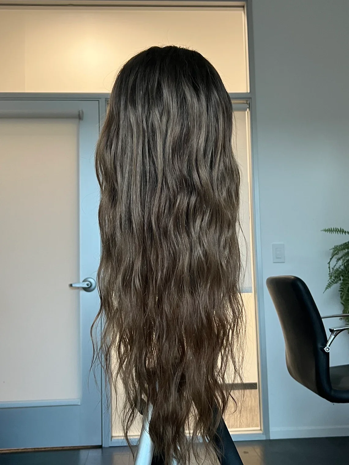 Soft Body Glueless Ombre Brown 28 Inch Wave 5x5 Silk Base Jewish Human Hair Wig With Baby Hair HD Lace European Hair Preplucked