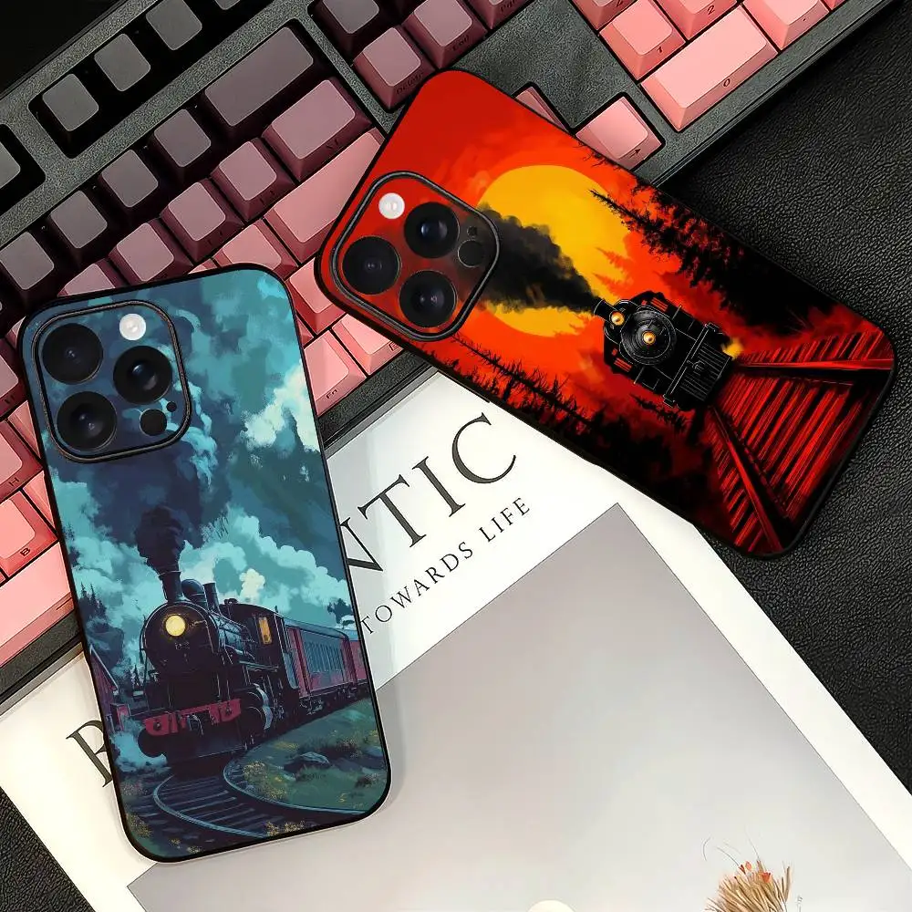 حافظة لهاتف آيفون 16 15 14 13 12 17 PRO MAX PLUS Mini TPU حافظة ناعمة وصديقة للبشرة