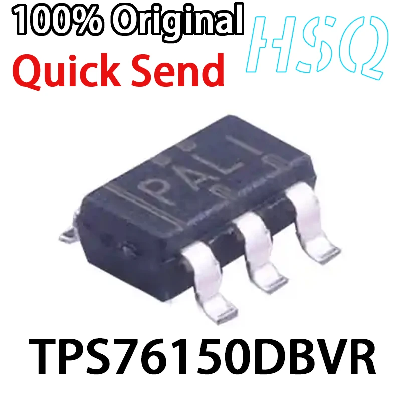 10PCS TPS76150DBVR SOT23-5 Screen Printed PALI Low Voltage Differential Linear Regulator (LDO) Chip Is Brand New