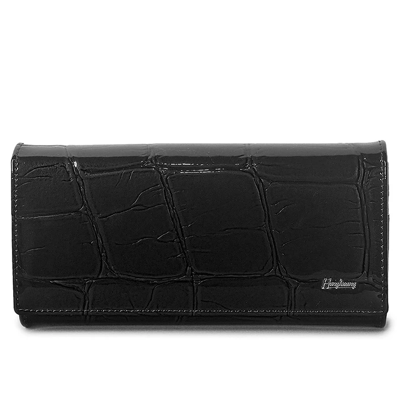Handbag for Women Clutch Bags Female Long Wallets Genuine Leather Purses Ladies Gift Elegant Luxury Wallet Shiny Money Bag