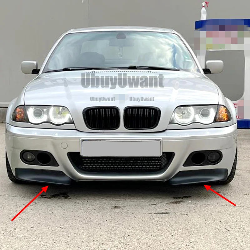 Auto Frontschürze Splitter Diffusor Spoiler Splitter Lip Schutz Lippe Für BMW E46 1999-2006 2001 M3 Carbon Faser CSL Stil
