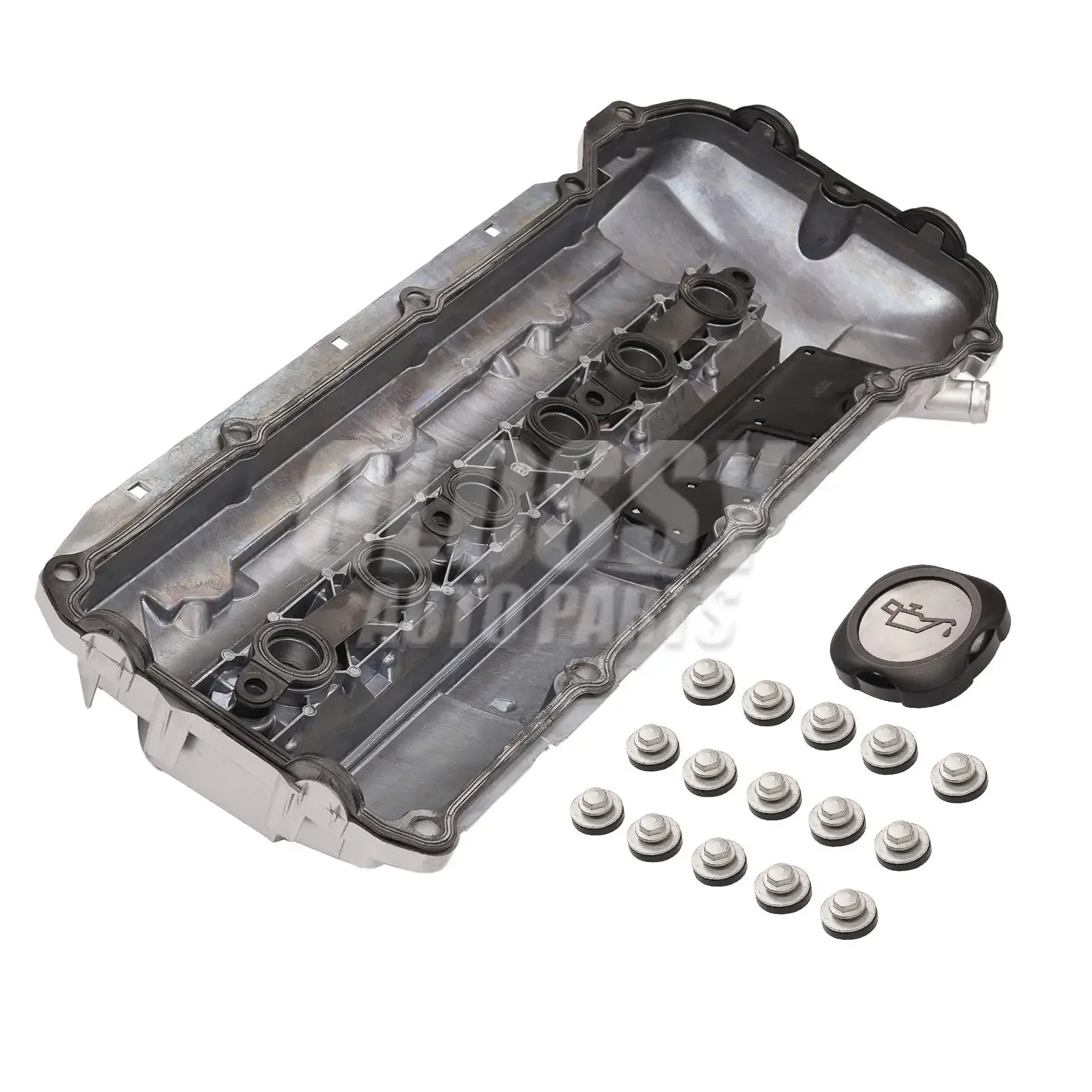 AP03 Aluminum Valve Cover w/Gasket for BMW 3 5 Series E46 E39 X5 E53 Z3 E36 M52 / M54