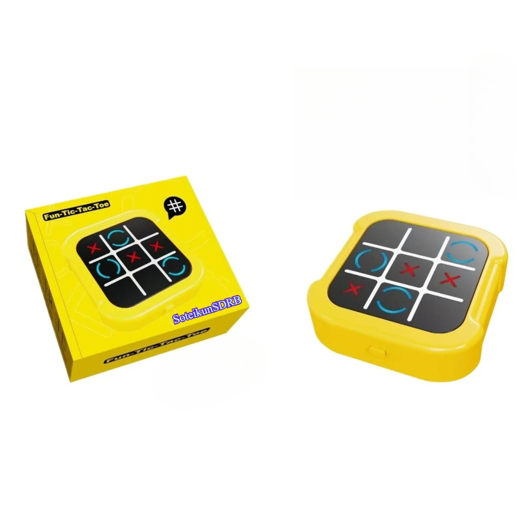 

Электронная шахматная доска Tic Tac Toe, многофункциональная детская образовательная стратегическая игрушка, забавная интерактивная игра для родителей и детей