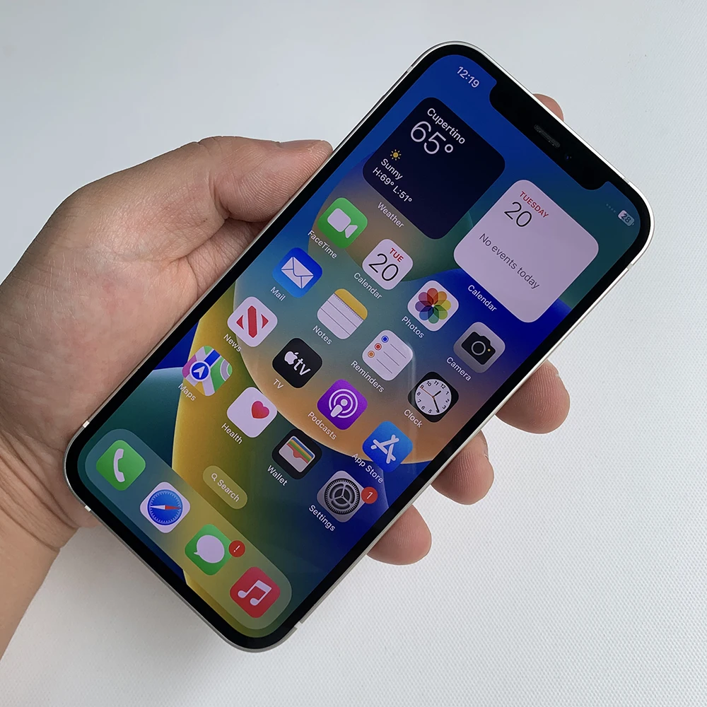 هاتف Apple iPhone 12 mini الأصلي مقاس 5.4 بوصة 4G 5G 64GB/128GB/256GB ROM ثنائي 12MP A14 Chip IOS LTE هاتف ذكي غير مقفول 12MINI هاتف محمول