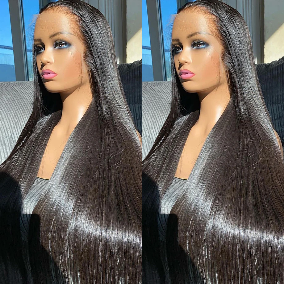 Bone Straight Human Hair Wigs 30 Inch Lace Front Wig 13x4 13x6 Hd Lace Frontal Wigs Human Hair Glueless 5x5 Hd Lace Closure Wig