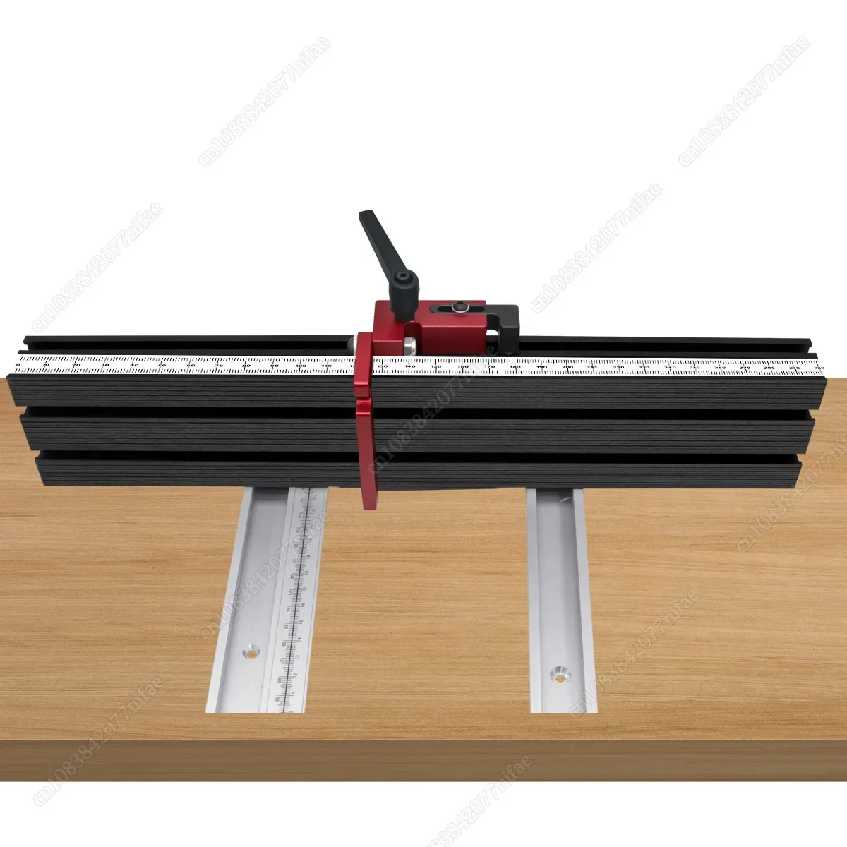 For Table Saw Woodworking Workbench Aluminium Profile Fence 75 Type Miter Track T-track Backer 30-50CM Sliding Brackets T-Slot