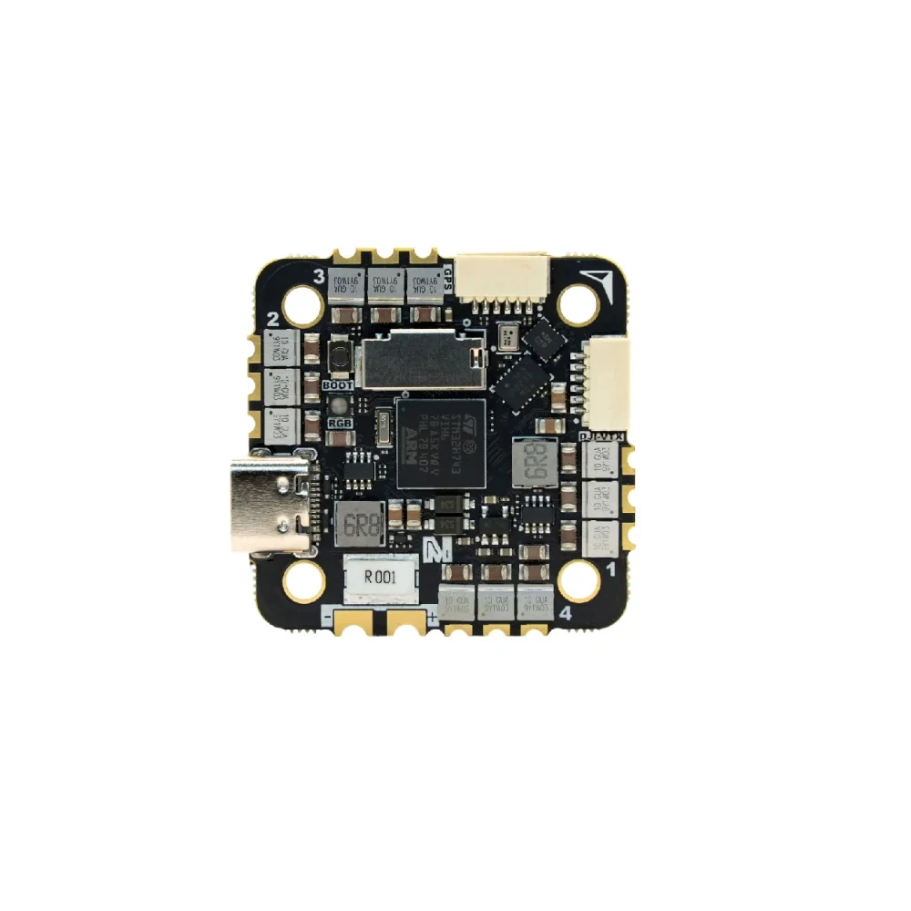Weikong H743V2 AIO 45A 3-6S AM32 Flight Controller and ESC Integrated, Supports APM PX4 INAV New
