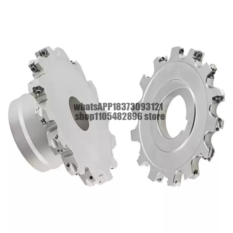 Three-sided edge milling cutter head Seismic hardening Multi-tooth design Open rough SMD sleeve SMC chip T-slot milling cutter