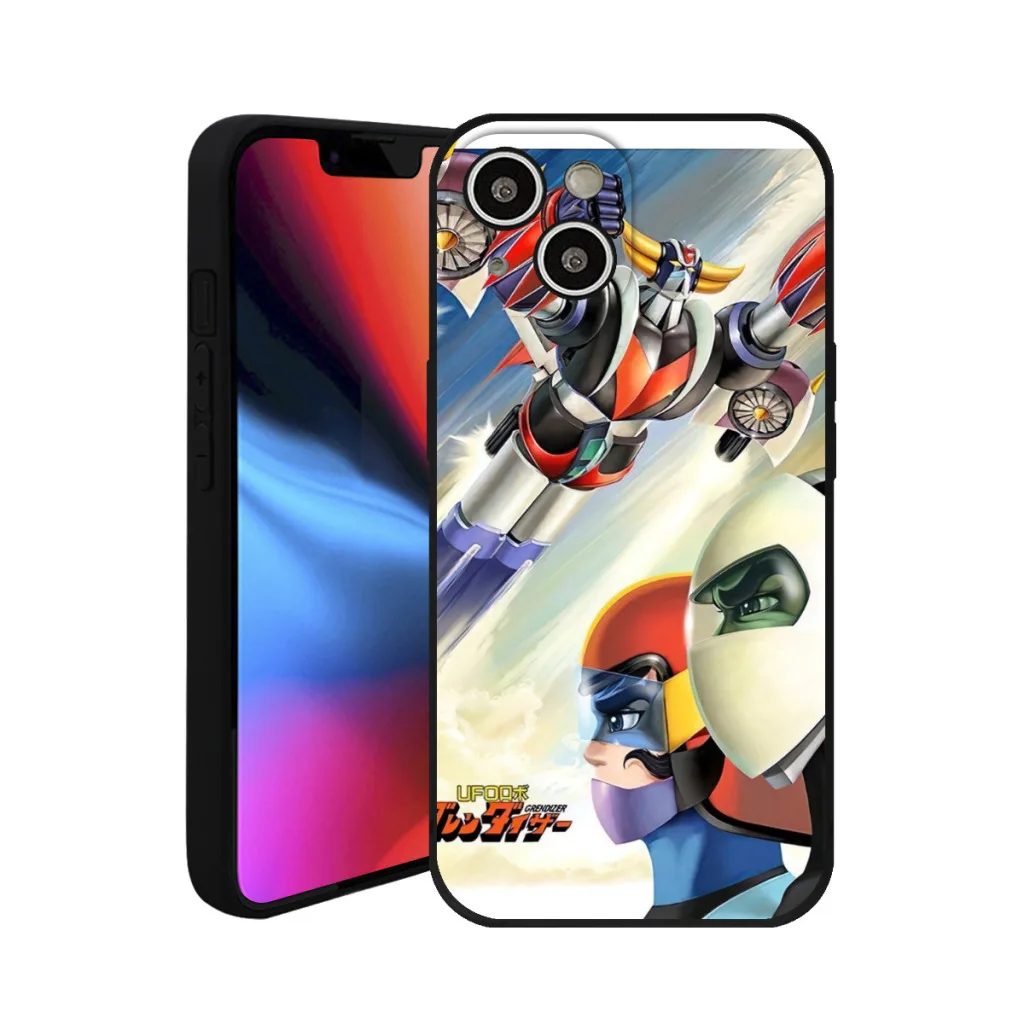 Goldorak Grendizer Phone Case For iPhone 15 Pro Max Silicone Shell