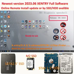 New 2023.09V Xentry Full Software for MB STAR C4/C3/C5 C6 Star Diagnosis Tools Program SSD Fit Mostly Laptops with HHTWIN Win10