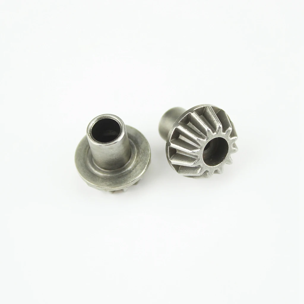 ABMW-2PCS Metal 12T Gear Upgrade Accessories for 144001 124019 124018 12428 12423 RC Car Spare Parts