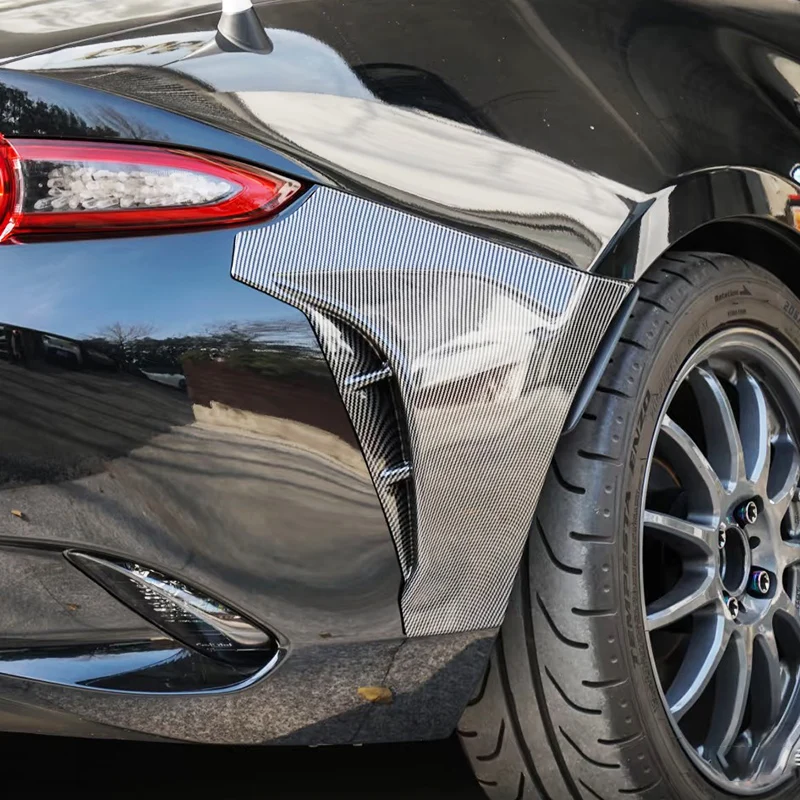 For 2017--2023 Mazda MX5 Miata ND Autoexe Rear Bumper Splitter Diffuser Corner Guard Cover Decorate Tuning Body Kit Accessories view 5
