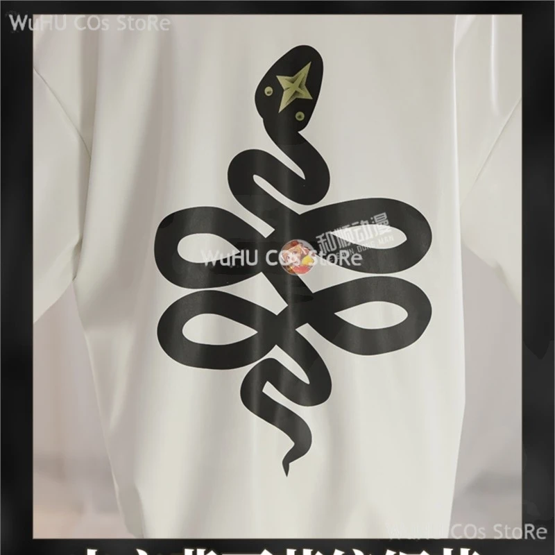 أنيمي Gokurakugai كوس تاو ساوتومي تأثيري حلي نظارات معطف السراويل النساء الرجال تاو سوتومي شعر مستعار تأثيري هالوين لعب الأدوار