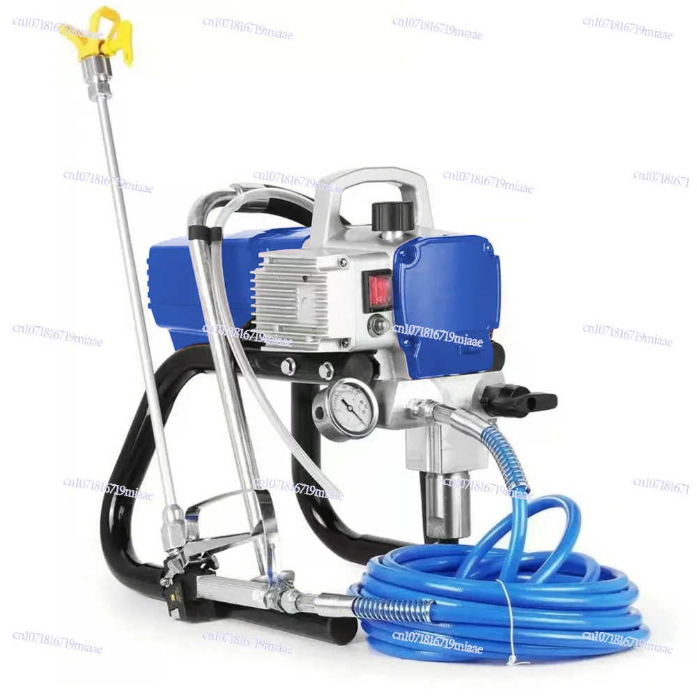 450 plunger spraying machine gun self-stop brushed DC motor wear-resistant tungsten steel valve seat