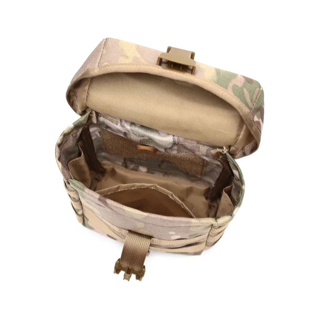 Bolsa de almuerzo táctica Molle para hombre, bolsa de almacenamiento al aire libre, bolsa de caza Airsoft Mag, bolsa para suministros médicos