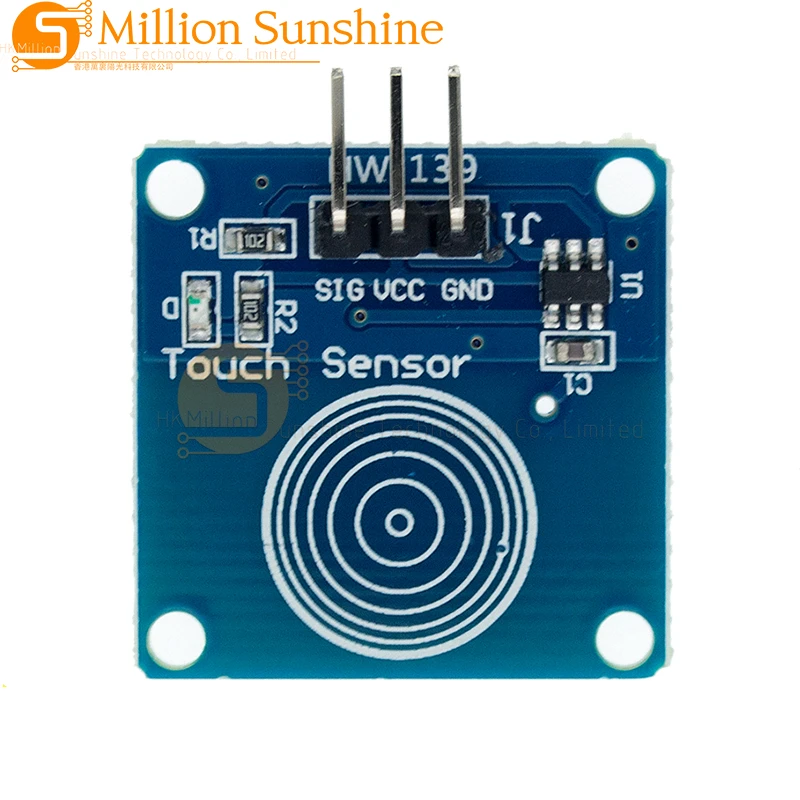 TTP223 Touch Key Switch Module Touching Button Self-Locking/No-Locking Capacitive Switches Single Channel Reconstruction