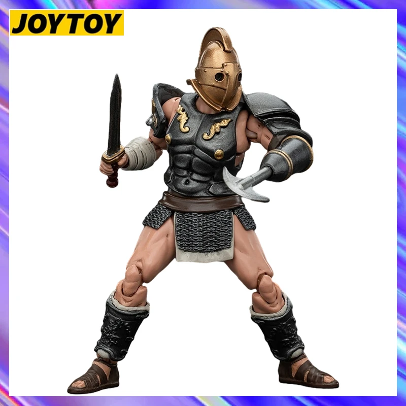 Original in Stock JOYTOY Roman Gladiator Secutor Gladiator 1/18 Action Figure Model Toy Gift Collection Ornament