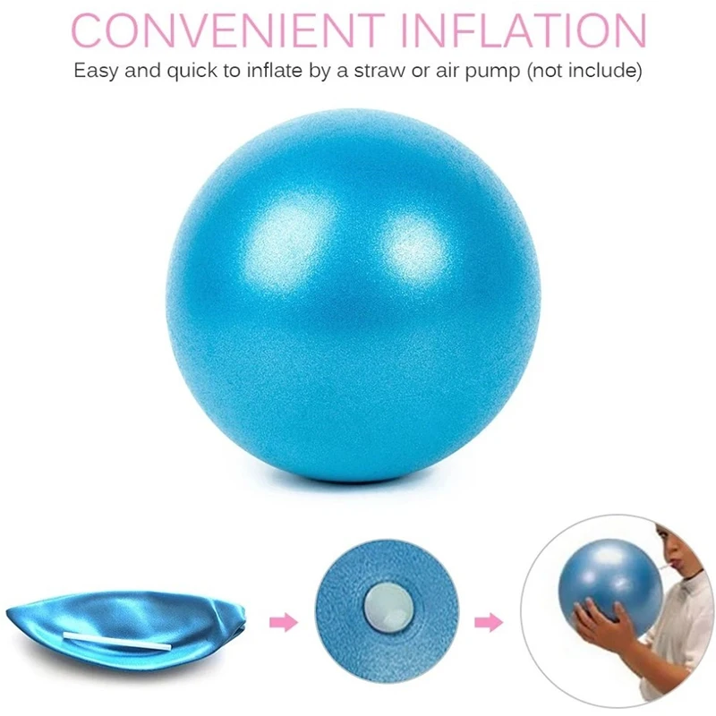 Yoga Ball 25Cm Mini Yoga Ball Pilates Biene Taille Heben Hüfte Fitness Ausrüstung Gymnastik Ball