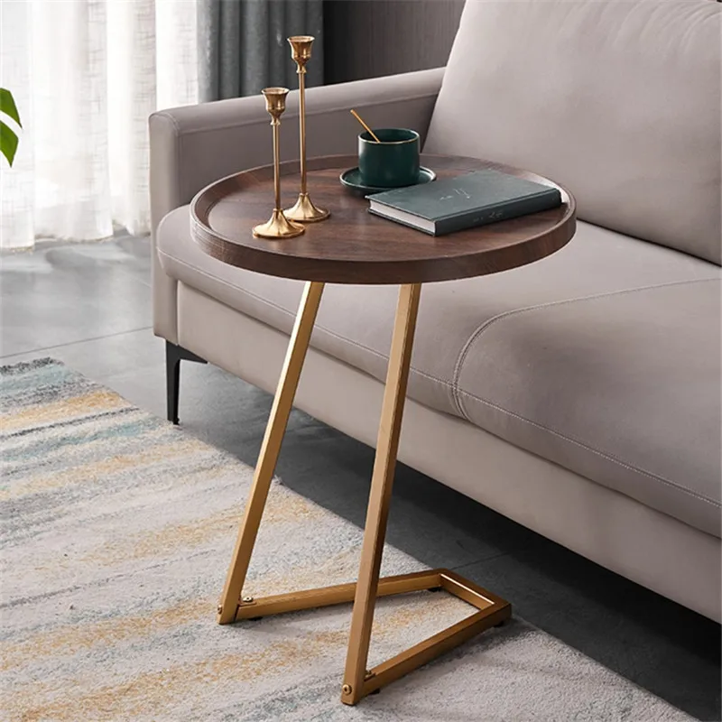 

European-Style Side Table for Household Living Room Sofa Side Table Simple and Modern Coffee Table Bedside table