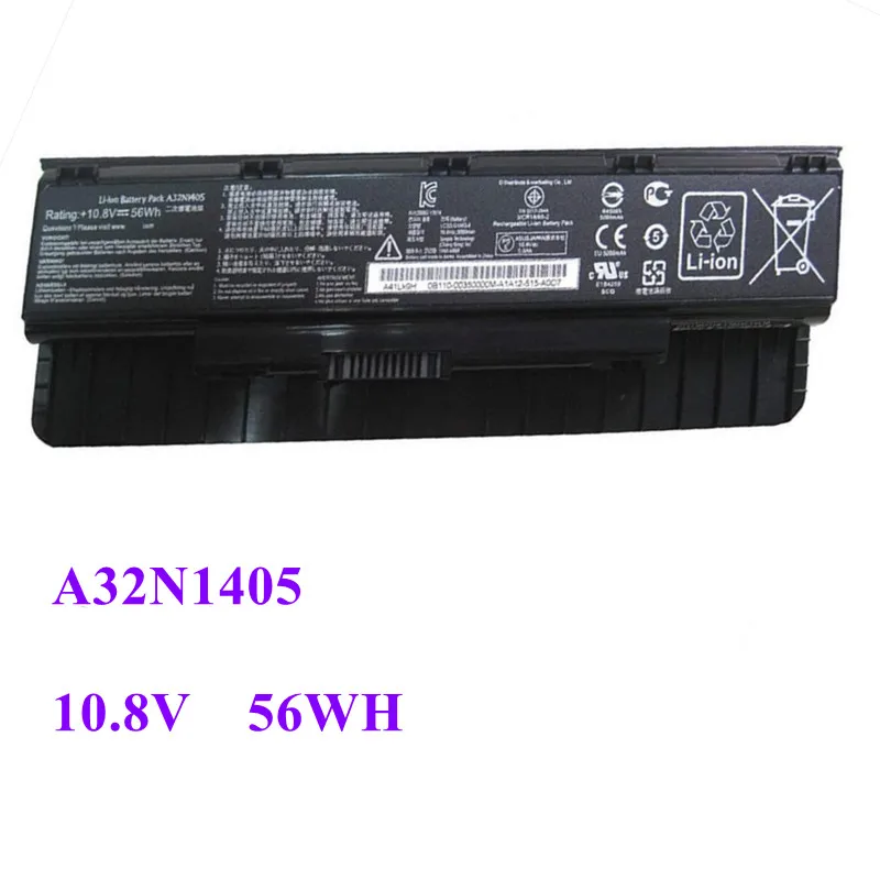 A32N1405 Laptop Battery for ASUS ROG N551 N751 N751JK G551 G771 G771JK GL551 GL551JK GL551JM G551J G551JK G551M G551JW 56WH