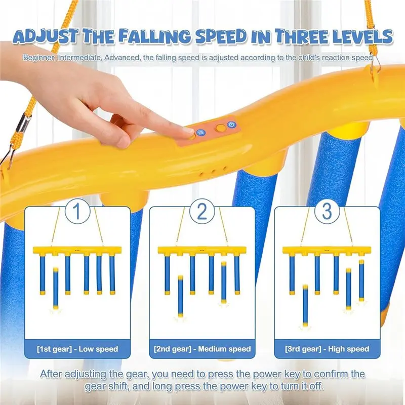 ABXE-Stick Drop Reaction Training , Catching Sticks Game, Falling Sticks Catching Game, Gifts For Adults Kids