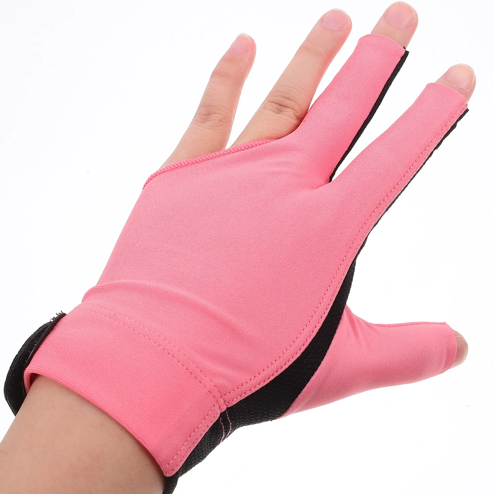 

Billiard Glove Anti-slip Gloves Fingerless Mechanics Cell Phone Pool Cue for Men