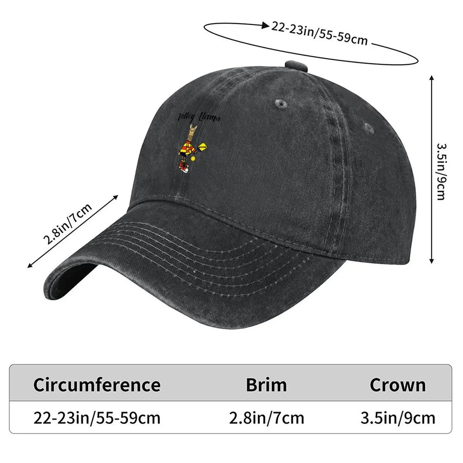 New Funny Llama Playing Pickleball Volley Llama Pun Baseball Cap western Hat summer hat Sunscreen Hat men Men's Caps Women's