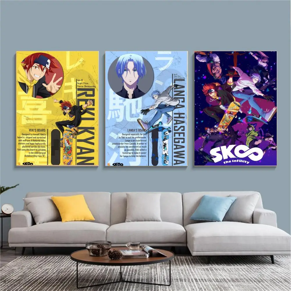 anime S-SK8 The Infinity-Y Painting Calligraphy Nature Inspired Artwork for Living Room  Home Decoration