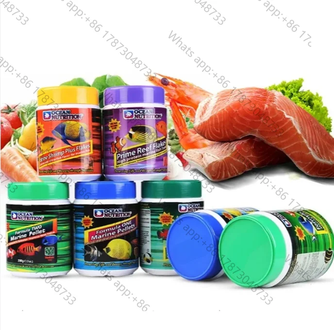 Marine Flakes Fish Food Ocean Nutrition Sea Reef Marine Tropical Fish Feed Clownfish Angelfish Butterflyfish Tang 71g