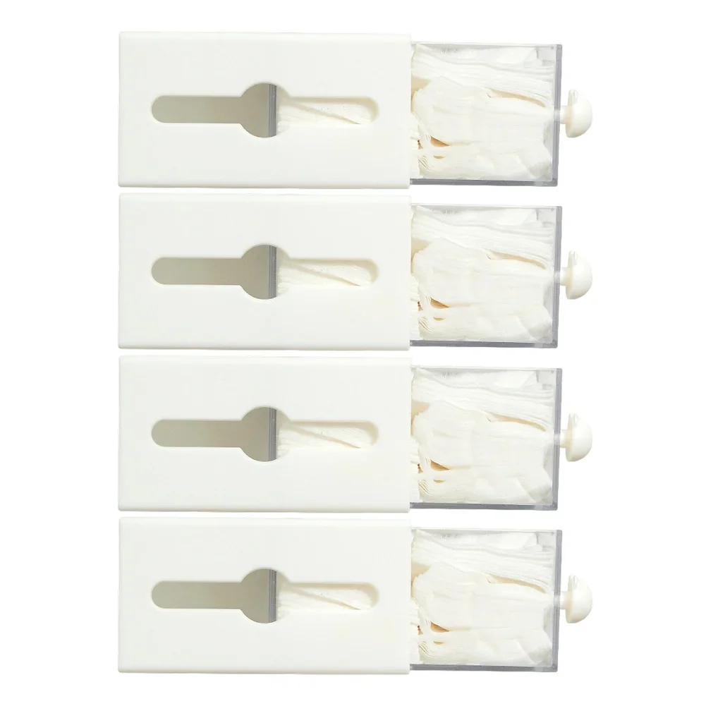 elegante-porta-bastoncini-di-cotone-da-parete-bianco-con-cassetto-integrato-per-uso-quotidiano-in-ambienti-umidi